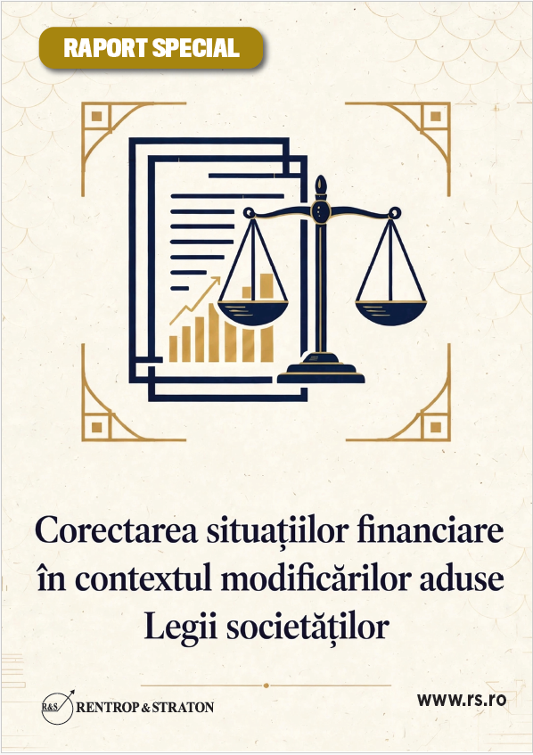 Corectarea situațiilor financiare în contextul modificărilor aduse Legii societăților